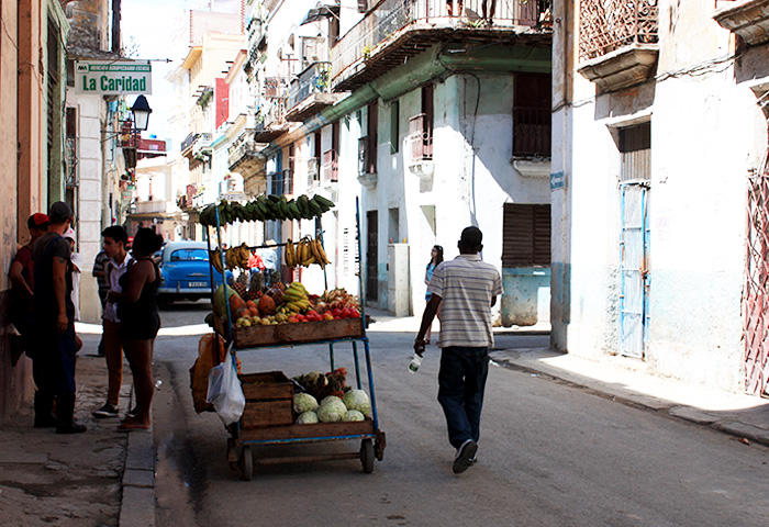 Street Market in Cuba