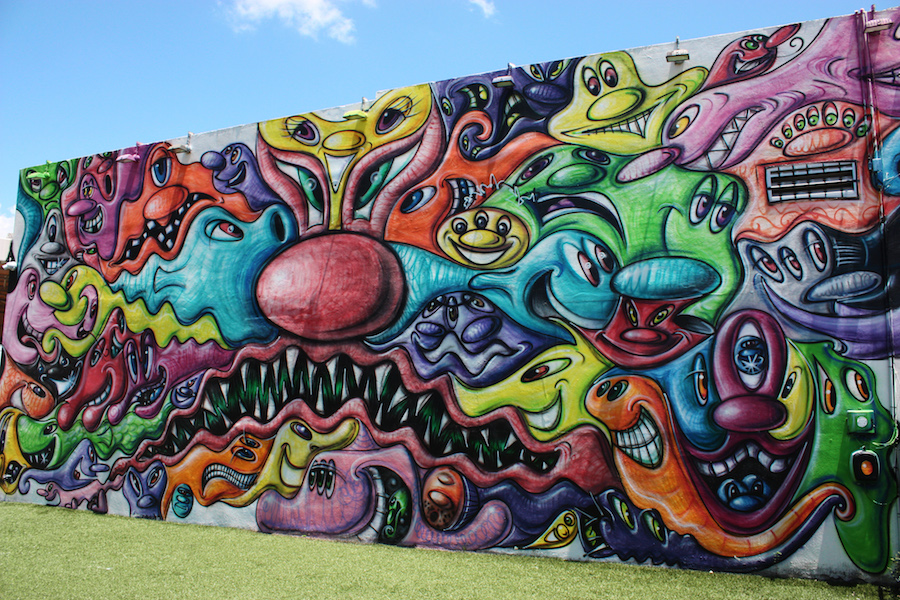 Wynwood Walls Murals Miami Faces