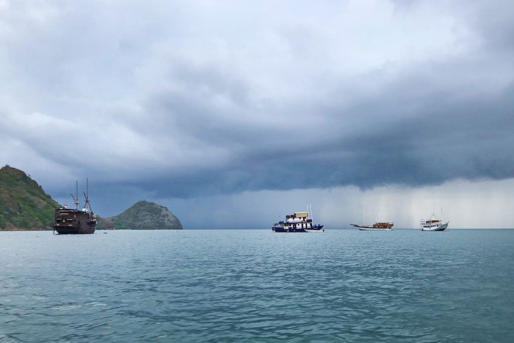 Storm on the Flores Sea